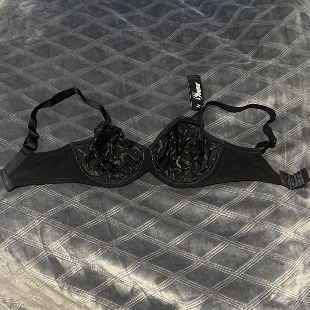 Black Lace Women's Bra